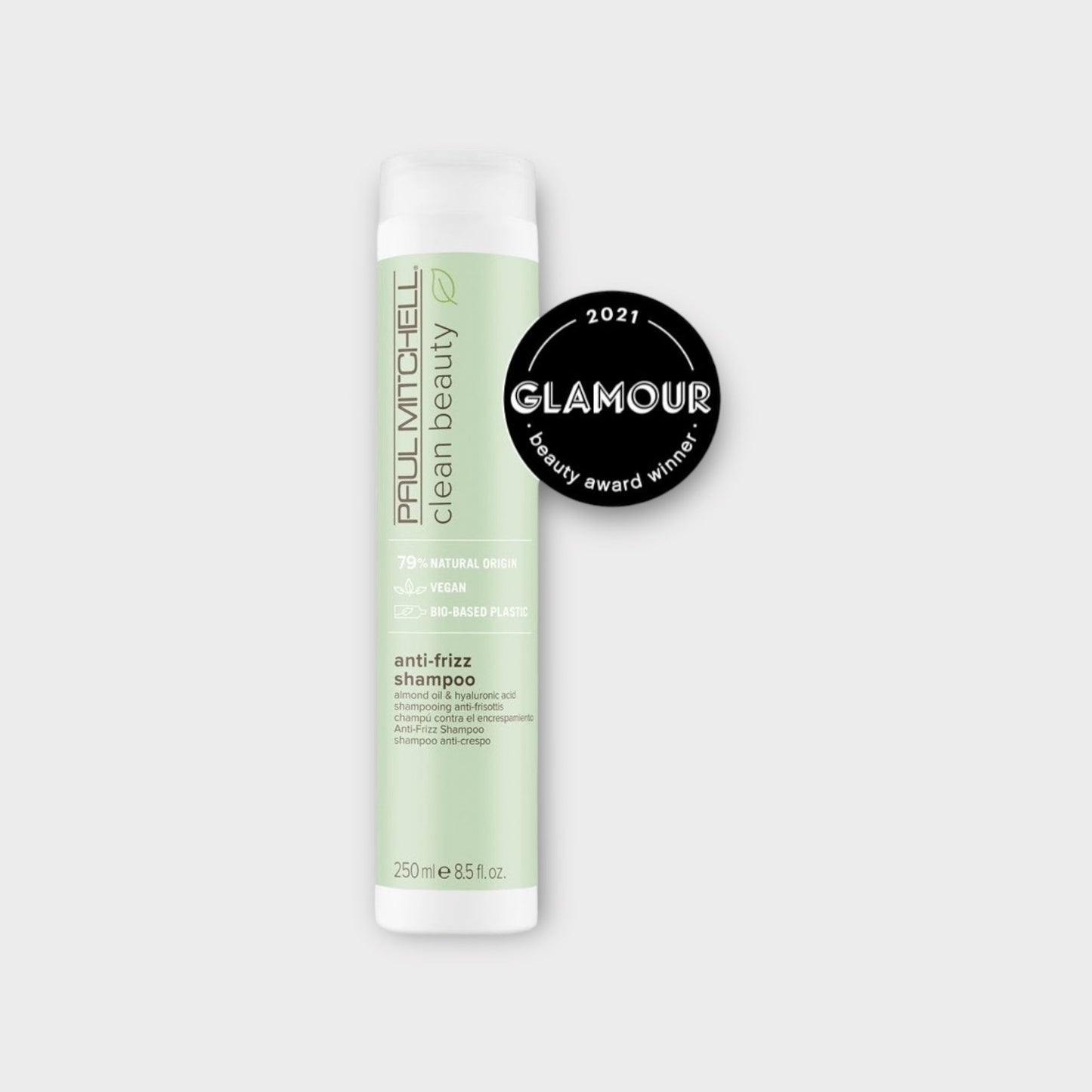 CLEAN BEAUTY Anti Frizz Shampoo - 250ml - Wash it Out