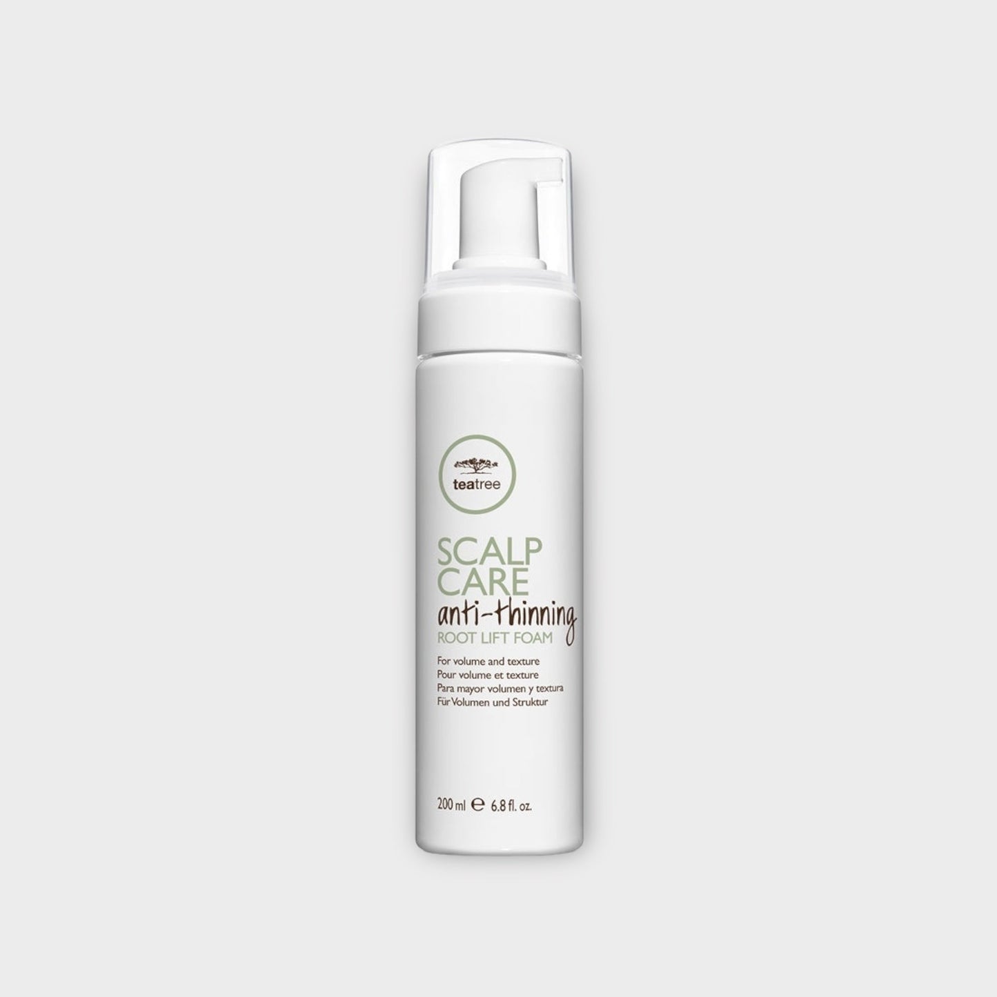 Tea Tree Scalp Care Anti-Thinning Root Lift Foam - 200 ml - Wash it Out